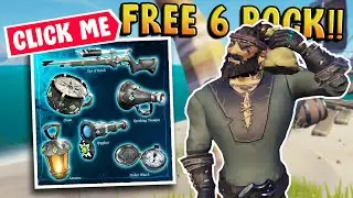 How to get a FREE Obsidian 6 PACK!! Sea of Thieves