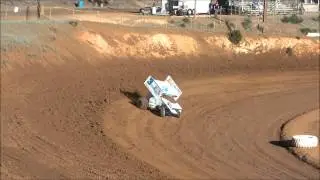 KWS 410 Sprint Cars- Placerville Qualifying