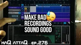How to make BAD Audio Sound GOOD │ CUBASIS 2 Production Techniques - haQ attaQ 276