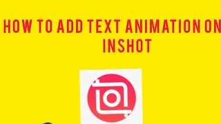 How to add text animation in inshot|S&S Gaming