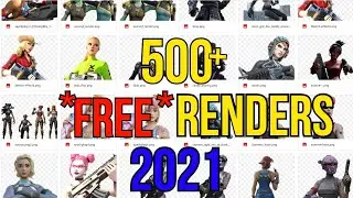 *BEST* Google Drive Fortnite Render Pack! 500+ Renders