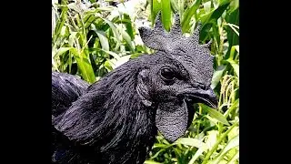Top 10 Pictures of Pure Ayam Cemani in Indonesia