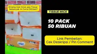 🛒Keranjang: TISSUE MICE MURAH 10 pack 50Ribuan