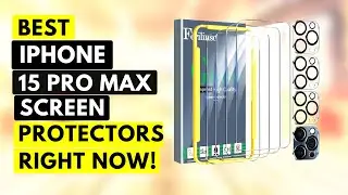 5 Best iPhone 15 Pro Max Screen Protectors Right Now!✅🔥🔥