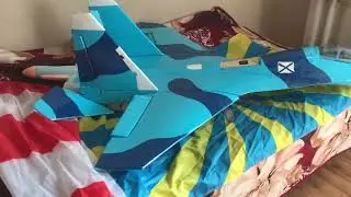 Су-27уб на 90х импеллерах