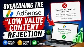 Fix Low Value Content & Get AdSense Approval Fast
