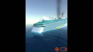 BIG MASSIVE Cruise Ship VS BIG ICEBERG - | Cruise Ship Handling #shorts