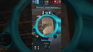 Just normal r6 servers coming in clutch as always. #rainbowsixsiege #fail