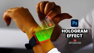 HOLOGRAM Effect - Adobe Photoshop CC Tutorial - Graphic Hub