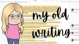 Critiquing My Old Writing! | Finding Beginner's Mistakes
