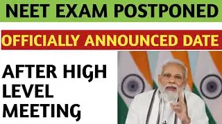 NEET 2022 Latest News Today✌️ | NEET 2022 Postponed News | #neet2022