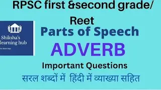 Parts of Speech - Adverb