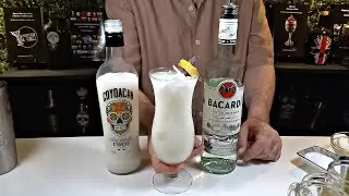 Como hacer la bebida TORMENTA DE COCO con RON