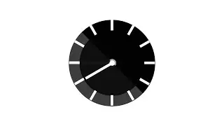 12 Seconds | Analog Clock Countdown Green Screen 🔥 ( No Copyright )