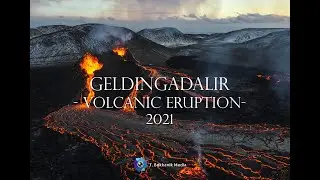 Iceland - Geldingadalir Volcano Eruption Part I - Drone video 4K