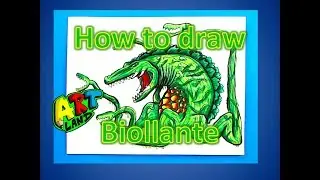 How to draw Biollante