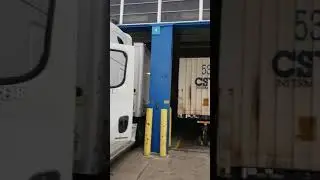 Trucking Backing into Hidden docks