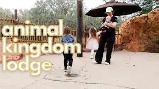 ANIMAL KINGDOM LODGE 🦒🦓 | day 1 of our Disney vacation! hang out with us around the hotel property!