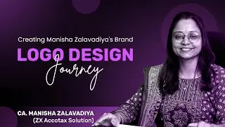 Logo Design Testimonial | CA Manisha Zalavadiya | How to Make Logo Design | Brand Design Work