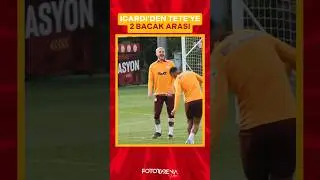 ICARDI'DEN TETE'YE 2 BACAK ARASI #galatasaray #icardi #shorts