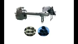 Shisha charcoal tablet automatic packing machine #charcoal