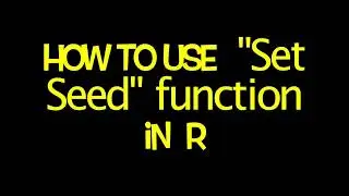 Set Seed function in R | R Programming | R programming for beginners | R Tutorial| Analytics Leap