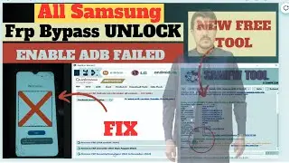 Samsung Frp Bypass Enable ADB Failed Fix | All Samsung FRP Bypass 2024 Finally-Enable ADB Failed Fix