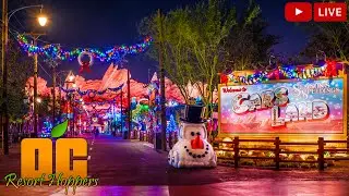 🔴 LIVE: Christmas at Disneyland and California Adventure - 11/27/2021