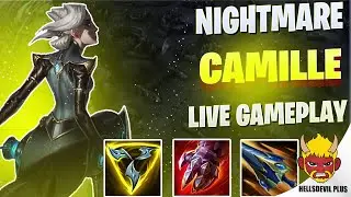 NIGHTMARE CAMILLE (MUST WATCH!) - Wild Rift HellsDevil Plus Gameplay