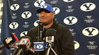 Kalani Sitake Weekly Press Conference - Week 4 vs. #22 Washington