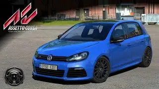 GOLF R - APR STAGE 3 - EXPLOSIVO! 💥 MOD TOP! | ASSETTO CORSA + Thrustmaster T300 RS [PT-BR]