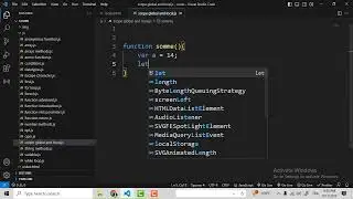 أساسيات البرمجة بلغة  #javascript الدرس 29   Scope global and local