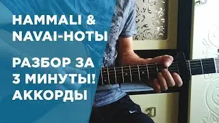 HammAli & Navai-Ноты РАЗБОР ЗА 3 МИНУТЫ!!!(АККОРДЫ)