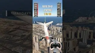 Pilot Attempts Crazy Emergency Landing at Skydive Dubai in 777 - Microsoft Flight Simulator 2020