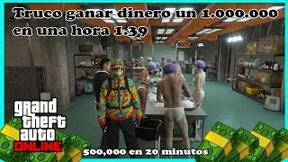 Como ganar dinero con el almacen de cocaina un 1,000,000 en una hora sin ayuda gta v online 1.39