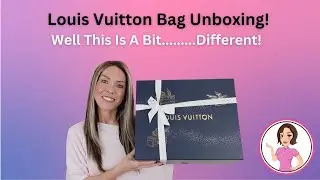 Louis Vuitton Bag Unboxing! Well This Is A Bit........ Different!