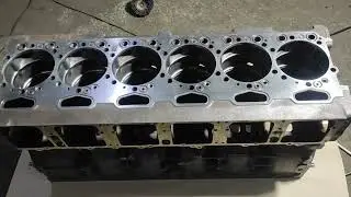 Ремонт блока двигателя Scania