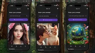 Text to Image AI Flutter | Midjourny | AI-Powered Image Generation