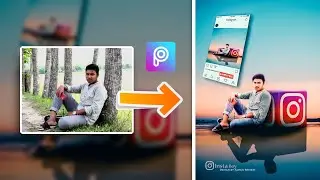 Picsart 3D Instagram Concept Manipulation | Picsart Tutorial | Creative Editing Official
