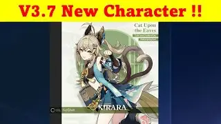 V3.7 New Character: Kirara !! | Genshin Impact
