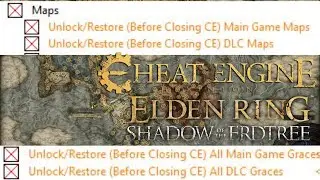 Como Tener Todos los Lugares de Gracia con Cheat Engine - ELDEN RING Shadow of the Erdtree