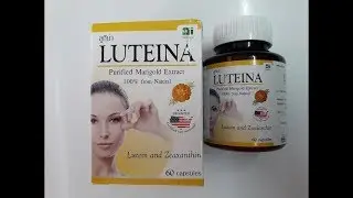 Unboxing - LUTEINA ลูทีน่า 60 แคปซุล บำรุงสายตา สารสกัดจากดอกดาวเรืองบริสุทธิ์ 100%