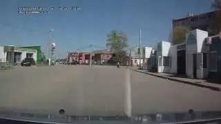 Венёв.Светофор и пешеходы.