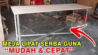 CARA MEMBUAT MEJA LIPAT SEDERHANA