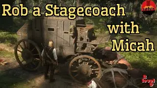 Rob a Stagecoach with Micah. #RDR2 #Story #PS5