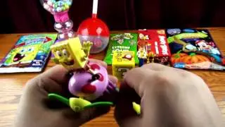 sponge bob and mickey mouse play packs