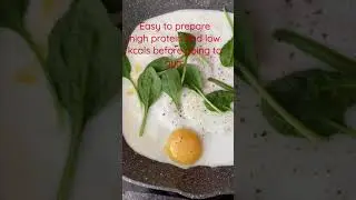 Easy to prepare high protein and low calories breakfast before gym| mark fitness vlog uk 