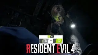 Ray-Tracing on and off Resident evil 4 2023