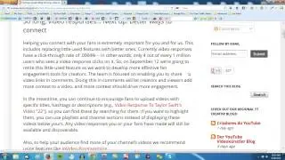 YouTube News - Video Responses Retire - 9/12/13