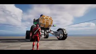 Ultimate Rover Explorer. Sci-Fi Chaos Vehicle. Unreal Engine 5